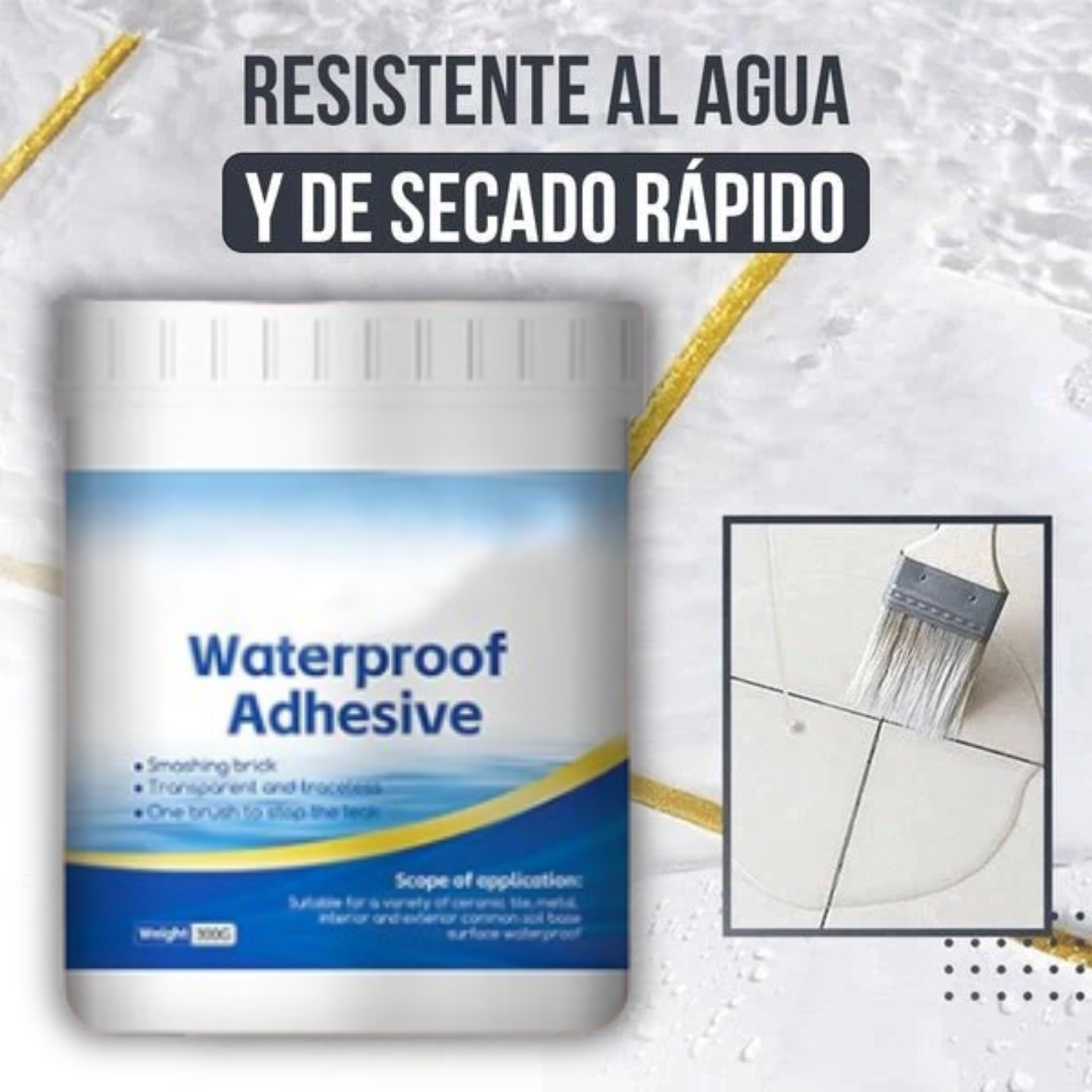 Sellador impermeable invisible 300g - COMPRE 1 RECIBA 2